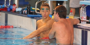 Jordan Pothain aux championnats de France élite de natation