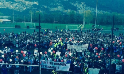 Forte mobilisation lors de la marche blanche à la mémoire de Grégory Baharizadeh