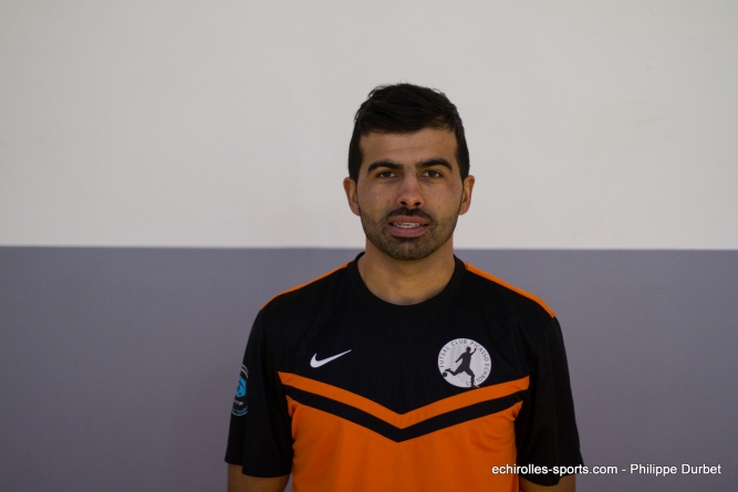 Portrait de Kamil Yayla, capitaine du FC Picasso