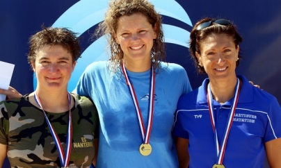 Élisabeth Chambon (NC Alp 38) championne et recordwoman de France du 50nl