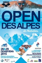 Première édition de l’Open des Alpes de Natation les 28 et 29 novembre
