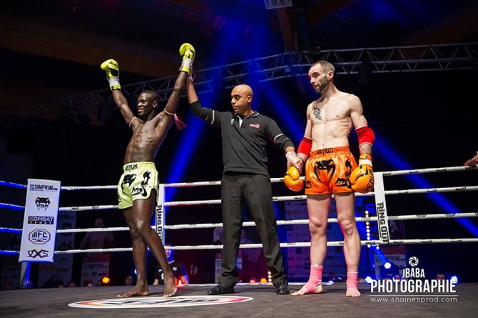 Oumar  Ba (Martial Gym) : « Énorme de gagner par K.O »